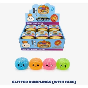 GLITTER DUMPLINGS (WITH FACE) @ $2.50 EA
